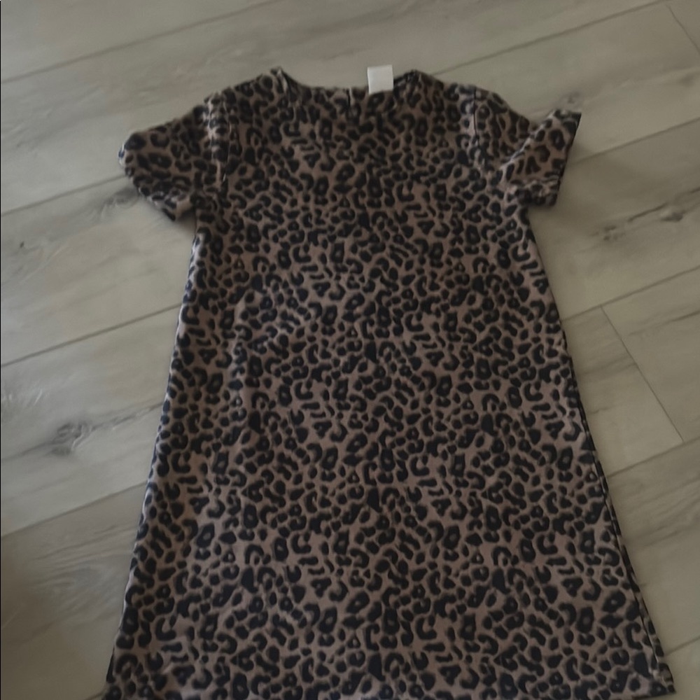 Zara Brown Leopard Print dress